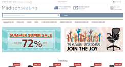 Desktop Screenshot of madisonseating.com